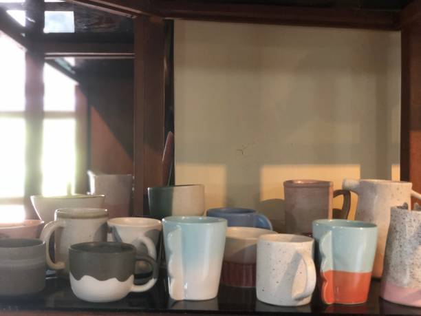 istock luxury ceramic mug, pot and bowl handcraft 1460167664
