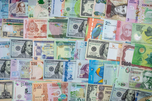 Free Stock Photo of A pile of money with different colors | Download ...