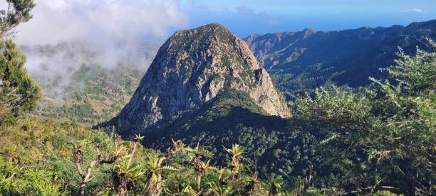 istock Panoramic landscape of the mesmerizing green mountains 1460186068