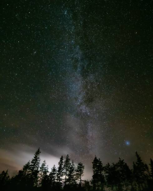 istock Stunning Milkyway in Sweden 1460187064