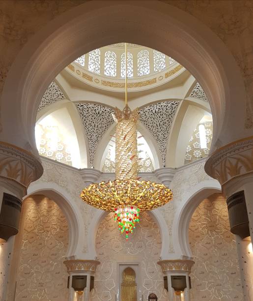 istock Vertical shot of a luxurious chandelier 1460187847