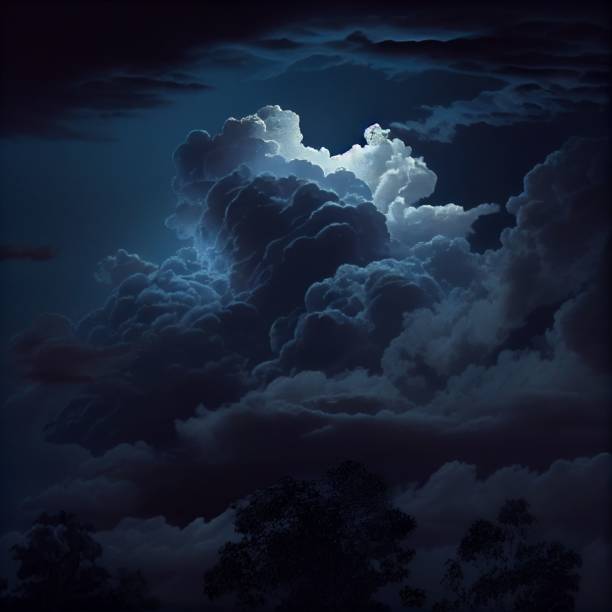 istock Natural beauty, Blue Dark sky 1460204175