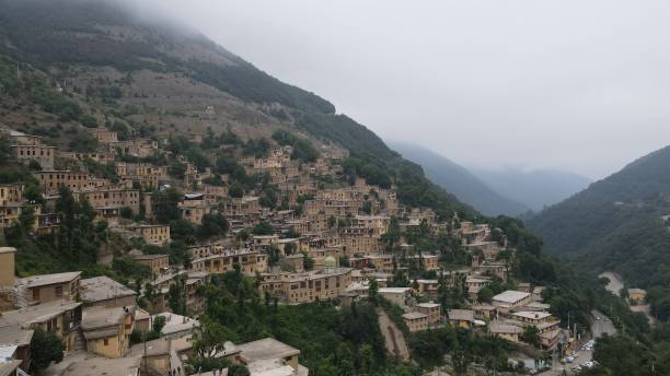 istock Masouleh Beautiful Rooftop Village in Iran 1460205311