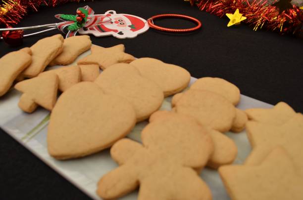 istock beautiful handmade cookies for Christmas celebration 1460205454