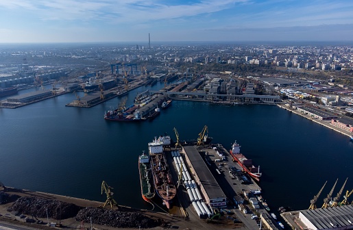 It is the largest port on the Black Sea in the country