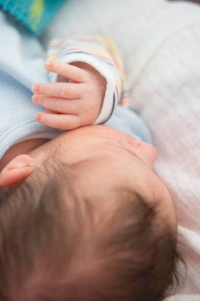 istock Closeup of an adorable sleeping baby 1460207367