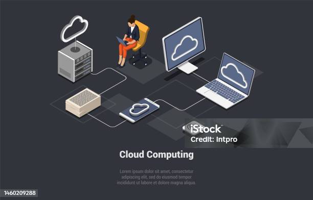 Cloud Computing Computing Services Delivery Including Servers Storage ...