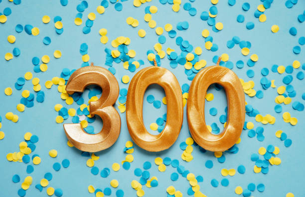 istock 300 three hundred followers card. Template for social networks, blogs. 1460209821