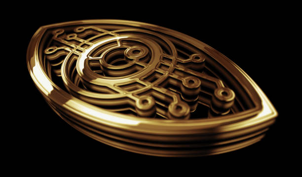 istock Cyber eye espionage big brother and hacking symbol digital 3d illustration 1460213999