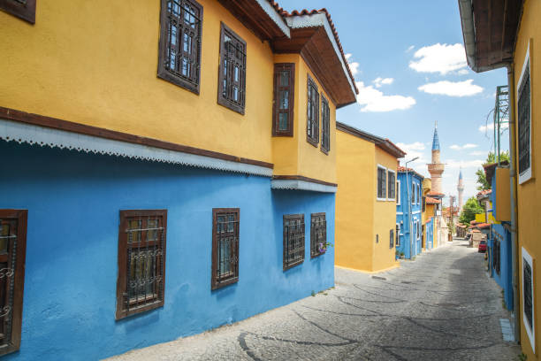 Buildings in Buldan Town, Denizli City, Turkiye