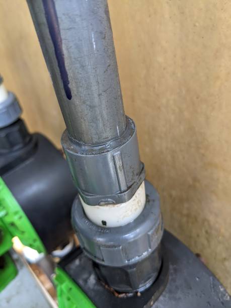 istock Pipe rack and pipe installation on the construction power plant project. 1460219852