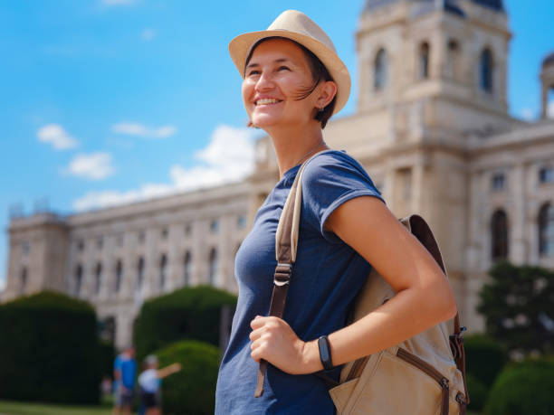 istock summer female solo trip to Europe, 1460224083
