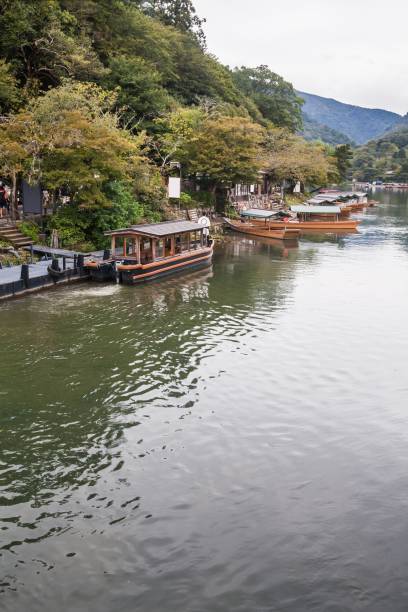 Summer Autumn Transit in The Kamo River, Kyoto