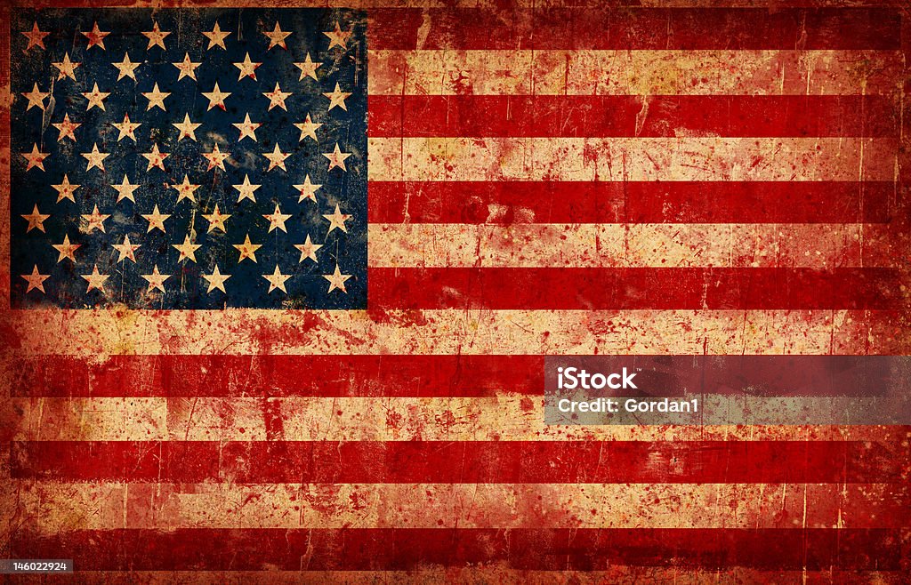 Bandera de Estados Unidos - Foto de stock de Abstracto libre de derechos