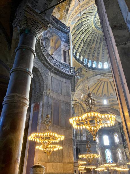 istock Turkey - Istanbul - Hagia Sophie Mosque- inside 1460229913