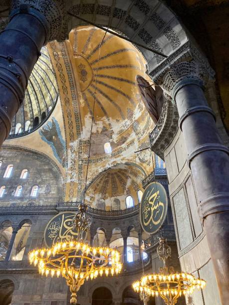 istock Turkey - Istanbul- Hagia Sophia Mosque - inside 1460229961