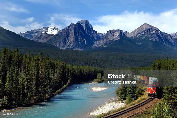 Canadian Pacific Railway Stock Photo - Download Image Now - Freight Train, Train - Vehicle, Canada