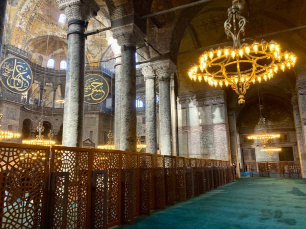 istock Turkey - Istanbul- Hagia Sophia Mosque - inside 1460230927
