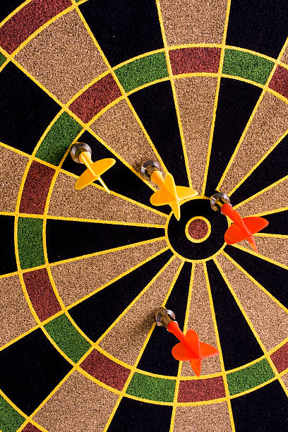 Bullseye stock photo