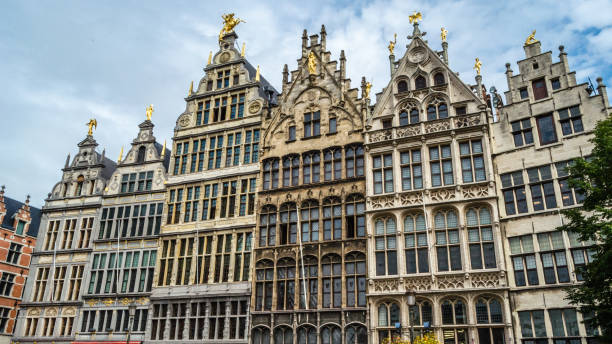 istock Main square in Antwerp, Flanders, Belgium 1460231349