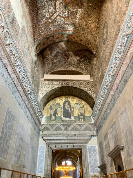istock Turkey - Istanbul- Hagia Sophia Mosque- inside 1460232787