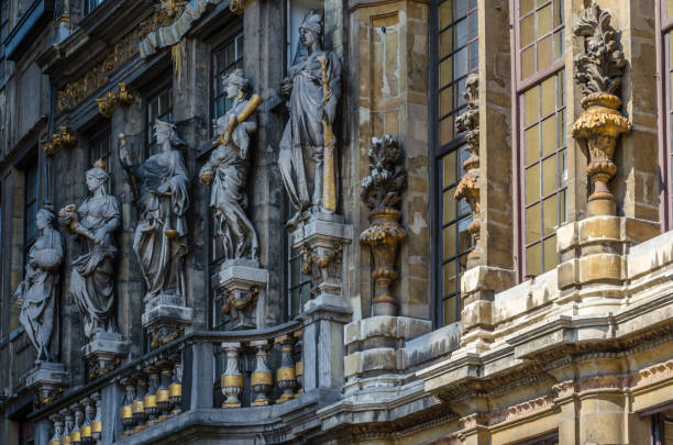 istock Architectural detail in Brussels, Belgium 1460232987