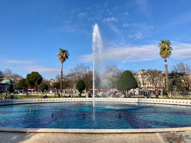 istock Turkey - Istanbul - fountain in Sultanhamet Meydani 1460232998