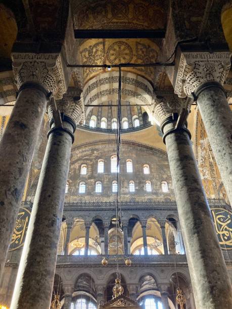 istock Turkey - Istanbul- Hagia Sophia Mosque- inside 1460233089
