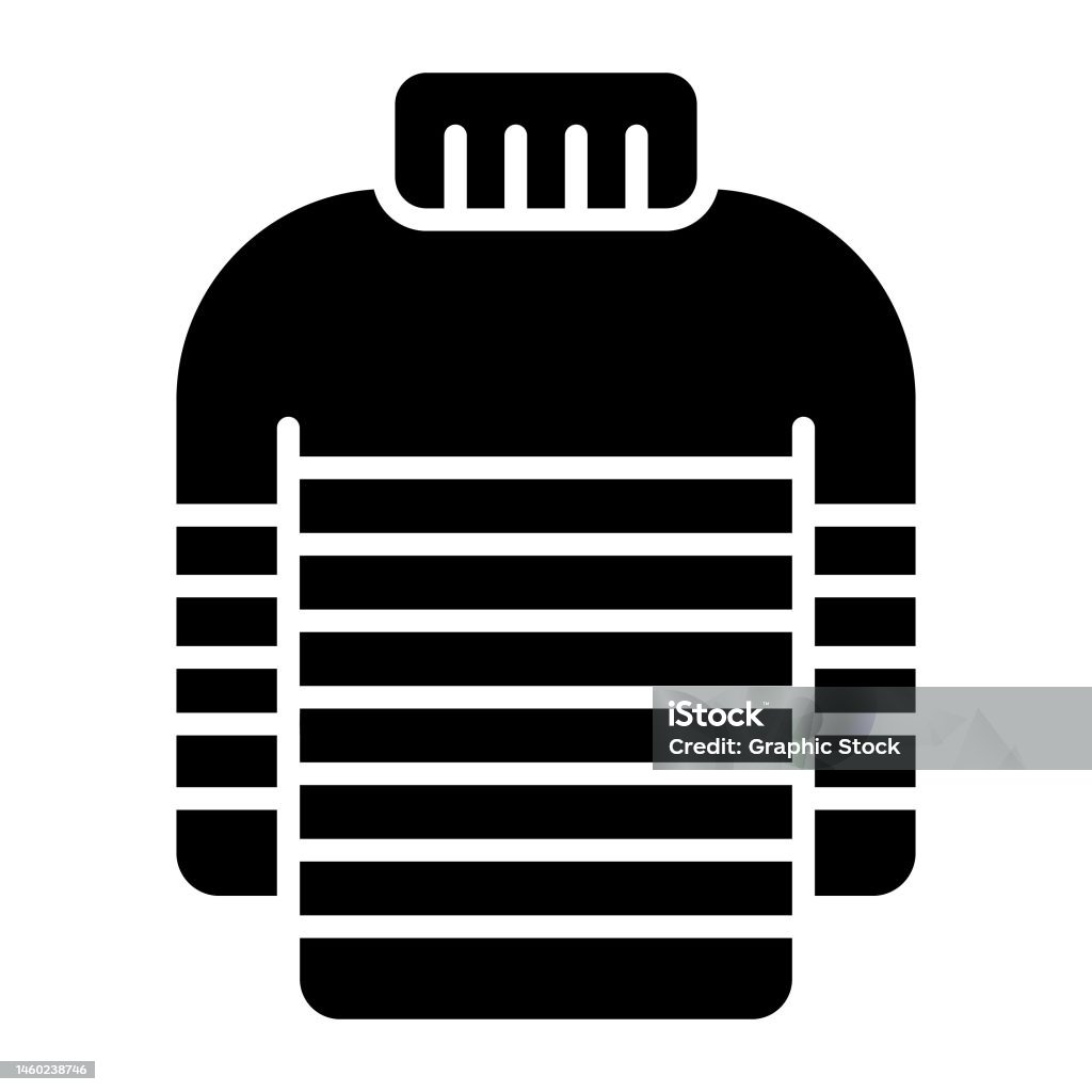 Machine Pullover Icon Das Pulloversymbol Für Die Wintersaison Stock Vektor Art und mehr ...