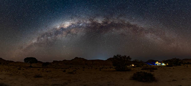 istock A panoramic view of the Milky Way over Namibia 1460245192