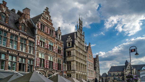 istock Flemish architecture in Ghent, Belgium 1460246199