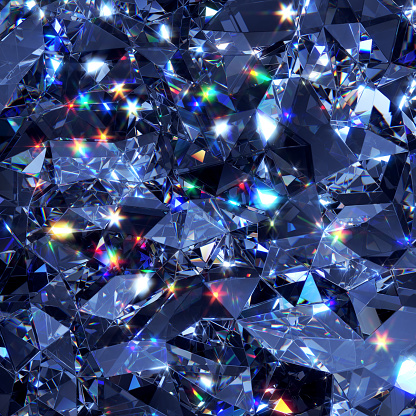 Abstract crystal background