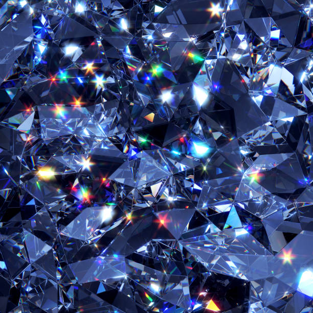 crystal background stock photo