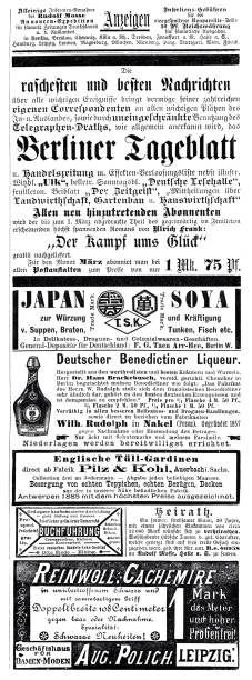 istock Ads in a German magazine of 1888 1460256498