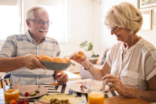 istock Enjoying breakfast together at home 1460262736