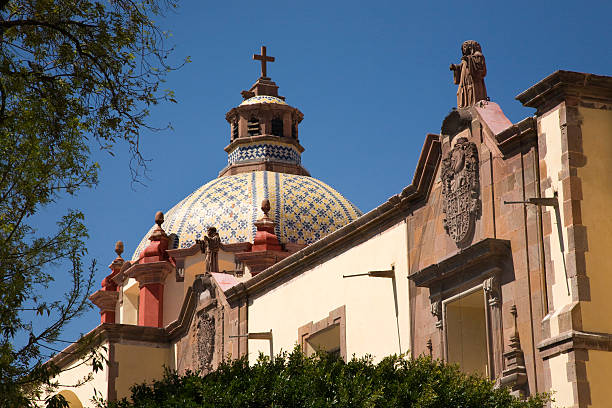 istock Santa Clara Church Dome Queretaro Mexico 146026352