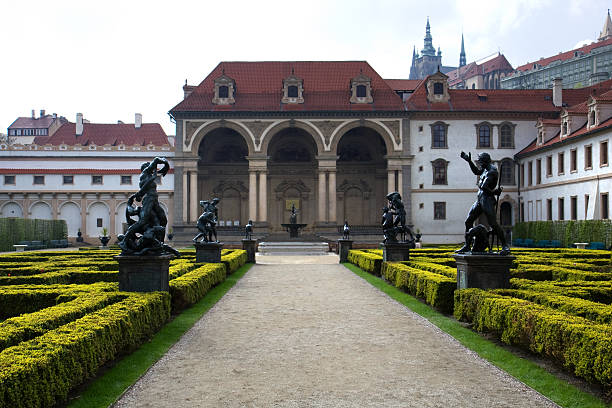 istock Beautiful park in european town 146026846