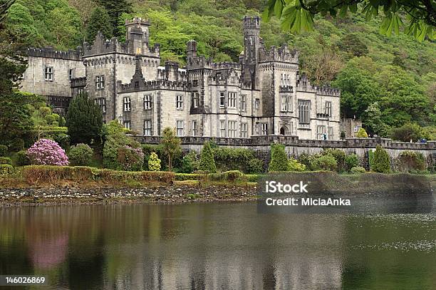 Kylemore Abbey Stock Photo - Download Image Now - Castle, Flower, Clifden