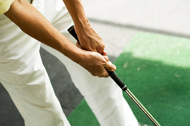 The Golf Grip stock photo