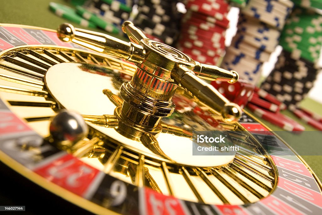 Roulette - Foto stock royalty-free di Ambientazione interna