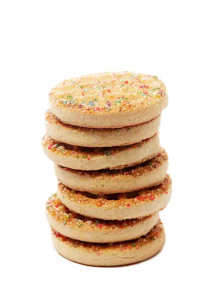 Photo of Cookies on white