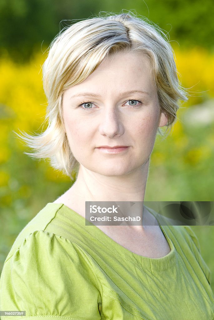 young woman portrait of a young woman Accessibility Stock Photo