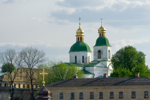 Pecherskaya Lavra. Kiev. Ukraine. Christian religious architecture