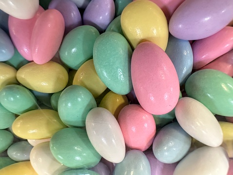 Colorful Easter candy