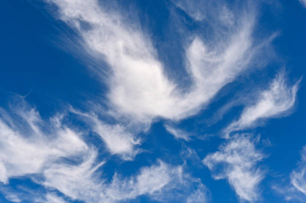istock Cirrus cloud formation in a summer sky 1460281279