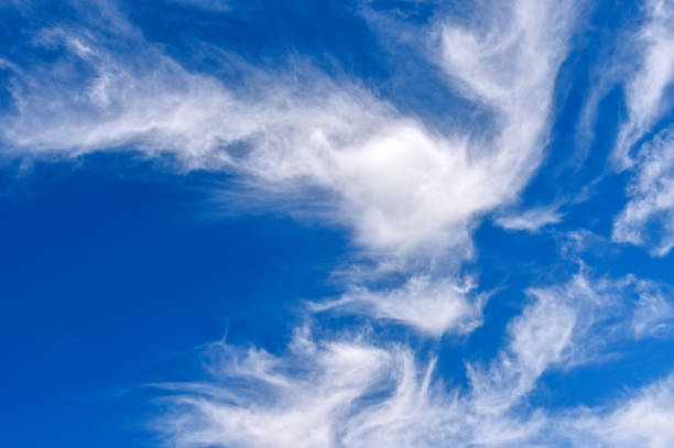 istock Cirrus cloud formation in a summer sky 1460281289