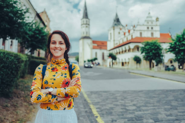 istock Solo traveler exploring Europe 1460283395