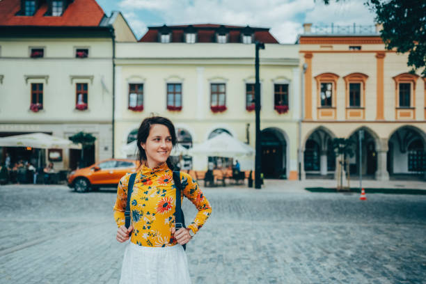 istock Solo traveler exploring Europe 1460283424