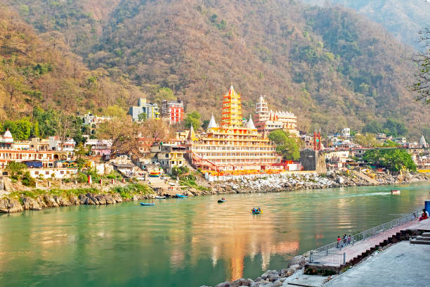 istock View on the holy river Ganges at Laxman Jhula in India 1460286809
