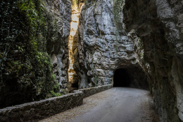 istock Scenic road on Lake Garda 1460288407